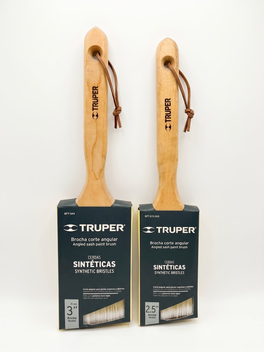 Brocha corte angular Truper